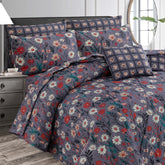 7 Pcs Comforter Set DZ-69 ( light weight filling )